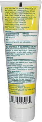 Fluoride-Free Antigingivitis Toothpaste, Peppermint Sage, 5.0 oz (142 g) by Natural Dentist, 洗澡，美容，牙膏 HK 香港