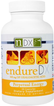 Endure DX, Perpetual Energy, 30 Capsules by Natural Dynamix, 健康，精力 HK 香港