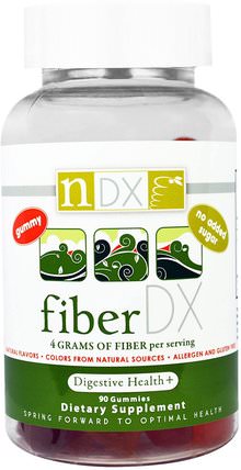 Gummy Fiber DX, 90 Gummies by Natural Dynamix, 補充劑，抗氧化劑，薑黃素，纖維 HK 香港