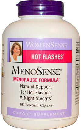 WomenSense, MenoSense, Menopause Formula, 180 Vegetarian Capsules by Natural Factors, 健康，女性，更年期 HK 香港