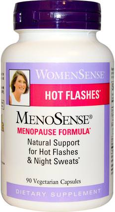 WomenSense, MenoSense, Menopause Formula, 90 Vegetarian Capsules by Natural Factors, 健康，女性，更年期 HK 香港