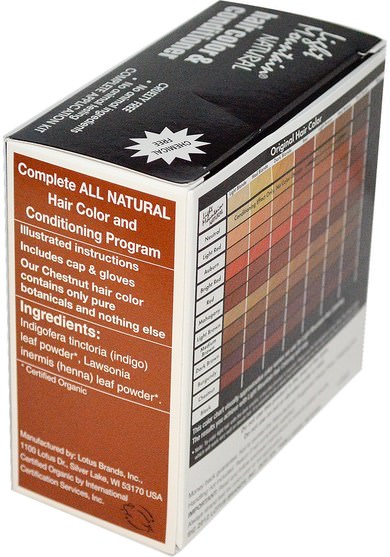 健康 - Light Mountain, Natural Hair Color & Conditioner, Chestnut, 4 oz (113 g)