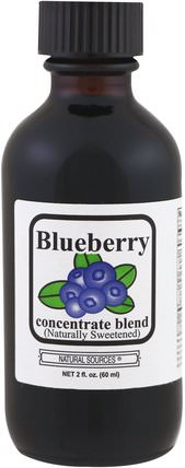 Blueberry Concentrate Blend, 2 fl oz (60 ml) by Natural Sources, 補品，水果提取物 HK 香港