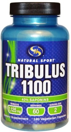 Tribulus 1100, 120 Veggie Caps by Natural Sport, 運動，tri藜 HK 香港