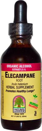 Elecampane, 2.000 mg, 2 fl oz (60 ml) by Natures Answer, 草藥，土木香 HK 香港