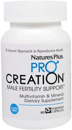 Procreation, Male Fertility Support, 60 Veggie Caps by Natures Plus, 維生素，健康，男人 HK 香港