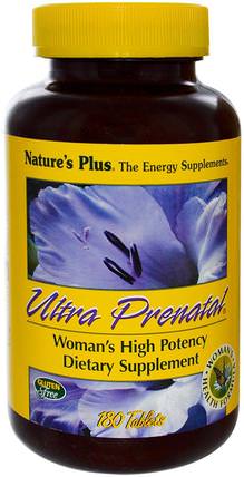 Ultra Prenatal, 180 Tablets by Natures Plus, 維生素，產前多種維生素，女性 HK 香港