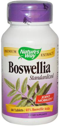 Boswellia, Standardized, 60 Tablets by Natures Way, 補品，健康，女性，boswellia HK 香港