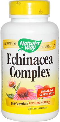 Echinacea Complex, 450 mg, 180 Capsules by Natures Way, 補充劑，抗氧化劑 HK 香港