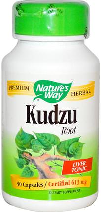 Kudzu, Root, 50 Capsules by Natures Way, 草藥，葛根 HK 香港