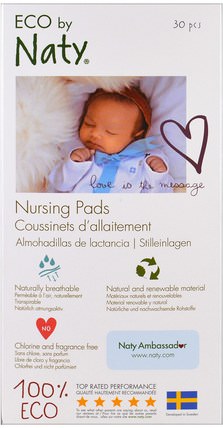 Nursing Pads, 30 Pads by Naty, 健康，懷孕，兒童健康 HK 香港