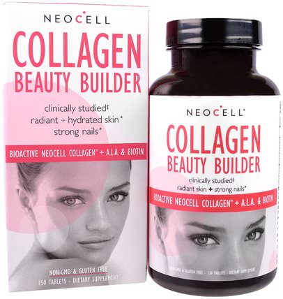 Collagen Beauty Builder, 150 Tablets by Neocell, 健康，女性，皮膚，膠原蛋白類型i和iii HK 香港