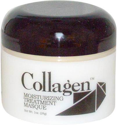 Collagen, Moisturizing Treatment Masque, 1 oz (28 g) by Neocell, 美容，面膜，粉刺，瑕疵面膜 HK 香港