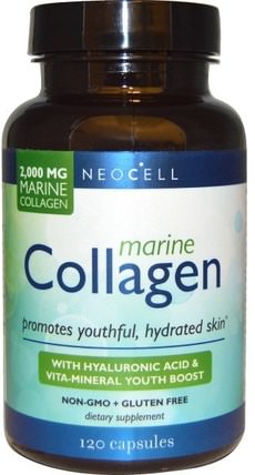 Marine Collagen, 120 Capsules by Neocell, 健康，骨骼，骨質疏鬆症，膠原蛋白 HK 香港