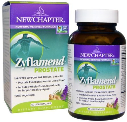 Zyflamend Prostate, 60 Vegetarian Capsules by New Chapter, 健康，男人，前列腺 HK 香港