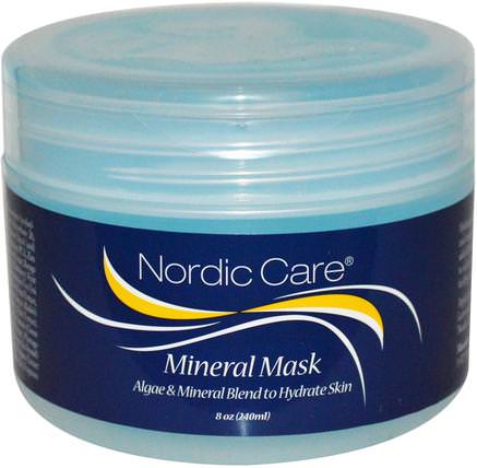Mineral Mask, 8 oz (240 ml) by Nordic Care, 美容，面膜 HK 香港