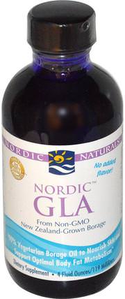 Nordic GLA, 4 fl oz (119 ml) by Nordic Naturals, 健康 HK 香港