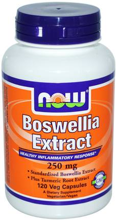 Boswellia Extract, 250 mg, 120 Veg Capsules by Now Foods, 健康，炎症，乳香 HK 香港