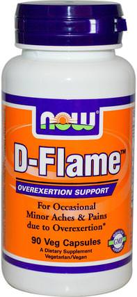 D-Flame, 90 Veg Capsules by Now Foods, 健康，炎症，cox-2酶 HK 香港