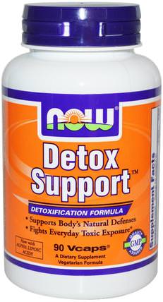 Detox Support, 90 Veg Capsules by Now Foods, 健康，排毒 HK 香港