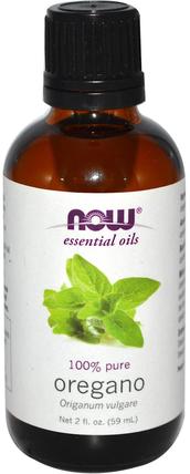 Essential Oils, Oregano, 2 fl oz (59 ml) by Now Foods, 補充劑，牛至油，香薰精油 HK 香港