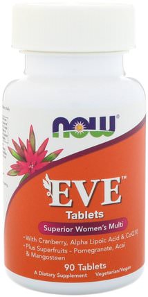 Eve, Superior Womens Multi, 90 Tablets by Now Foods, 維生素 HK 香港