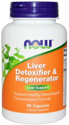 Liver Detoxifier & Regenerator, 90 Capsules by Now Foods, 補品，纖維，柴胡，健康，排毒 HK 香港