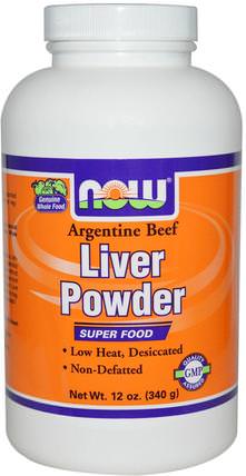 Liver Powder, 12 oz (340 g) by Now Foods, 補品，肝臟產品，乾燥肝臟 HK 香港