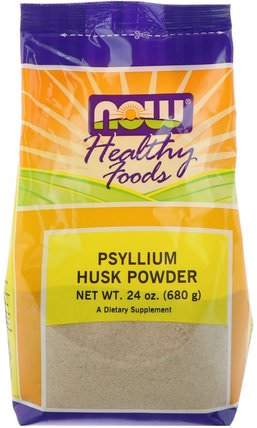 Psyllium Husk Powder, 24 oz (680 g) by Now Foods, 補品，纖維，洋車前子殼 HK 香港