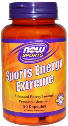 Sports Energy Extreme, 90 Capsules by Now Foods, 健康，精力 HK 香港