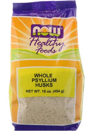 Whole Psyllium Husks, 16 oz (454 g) by Now Foods, 補品，洋車前子殼，車前子殼整個 HK 香港