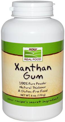 Xanthan Gum, 6 oz (170 g) by Now Foods, 補充劑，纖維，黃原膠 HK 香港