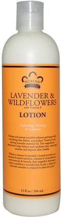 Lotion, Lavender & Wildflowers, 13 fl oz (384 ml) by Nubian Heritage, 洗澡，美容，潤膚露 HK 香港