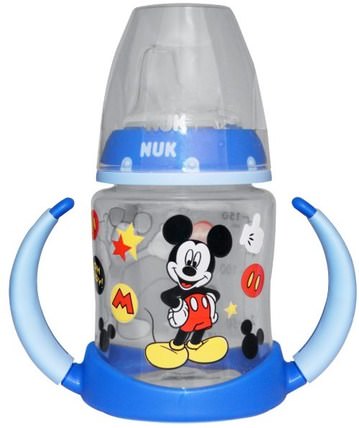 Disney Baby, Mickey Mouse Learner Cup, 6+ Months, 1 Cup, 5 oz (150 ml) by NUK, 兒童健康，兒童食品，嬰兒餵養，吸管杯 HK 香港
