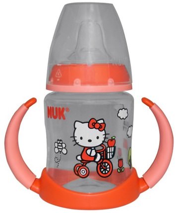 Hello Kitty, Learner Cup, 6+ Months, 1 Cup, 5 oz (150 ml) by NUK, 兒童健康，兒童食品，嬰兒餵養，吸管杯 HK 香港