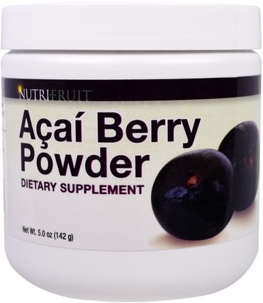 Acai Berry Powder, 5 oz (142 g) by Nutri-Fruit, 食品，乾果提取物，超級水果，阿薩伊粉 HK 香港