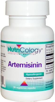 Artemisinin, 90 Veggie Caps by Nutricology, 草藥，艾蒿，青蒿素 HK 香港