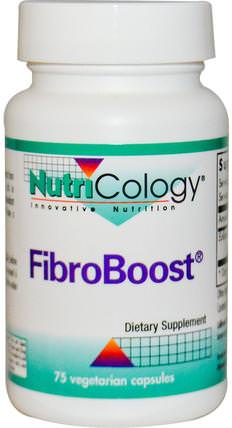 FibroBoost, 75 Veggie Caps by Nutricology, 草藥，ecklonia cava extract fibroboost seanol HK 香港