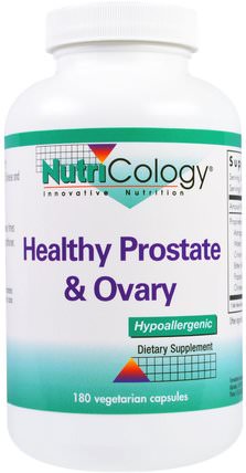 Healthy Prostate & Ovary, 180 Veggie Caps by Nutricology, 健康，男性，前列腺，女性 HK 香港