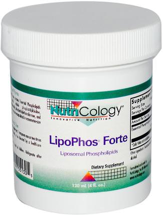 LipoPhos Forte, 4 fl oz (120 ml) by Nutricology, 健康，心臟心血管健康，心臟支持，能量 HK 香港