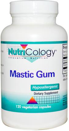 Mastic Gum, 120 Veggie Caps by Nutricology, 洗澡，美容，口腔牙齒護理，乳香樹膠，健康 HK 香港