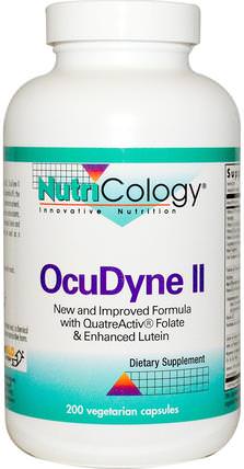 OcuDyne II, 200 Veggie Caps by Nutricology, 維生素，多種維生素，眼部護理，視力保健 HK 香港
