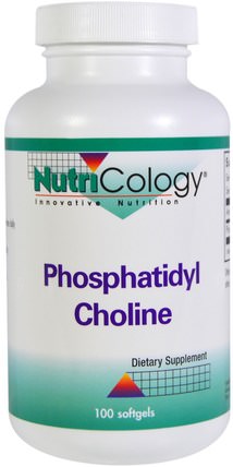 Phosphatidyl Choline, 100 Softgels by Nutricology, 維生素，膽鹼，磷脂酰膽鹼 HK 香港