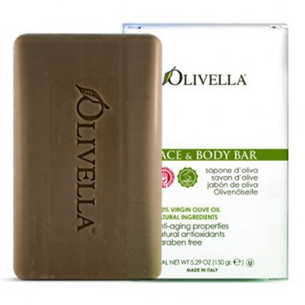 Face & Body Bar, 5.29 oz (150 g) by Olivella, 洗澡，美容，肥皂 HK 香港