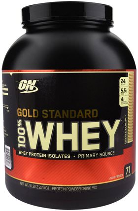 Gold Standard, 100% Whey, Chocolate Coconut, 5 lbs (2.27 kg) by Optimum Nutrition, 體育 HK 香港