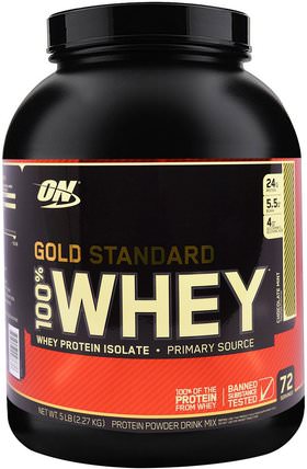 Gold Standard, 100% Whey, Chocolate Mint, 5 lb (2.27 kg) by Optimum Nutrition, 體育 HK 香港