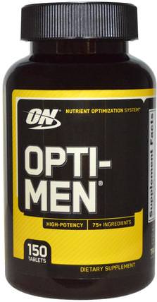 Opti-Men, 150 Tablets by Optimum Nutrition, 體育 HK 香港
