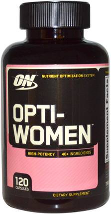 Opti-Women, 120 Capsules by Optimum Nutrition, 運動，女子運動產品 HK 香港