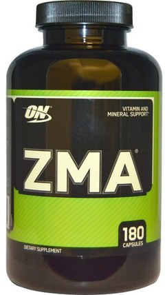 ZMA, 180 Capsules by Optimum Nutrition, 體育 HK 香港