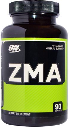 ZMA, 90 Capsules by Optimum Nutrition, 體育 HK 香港